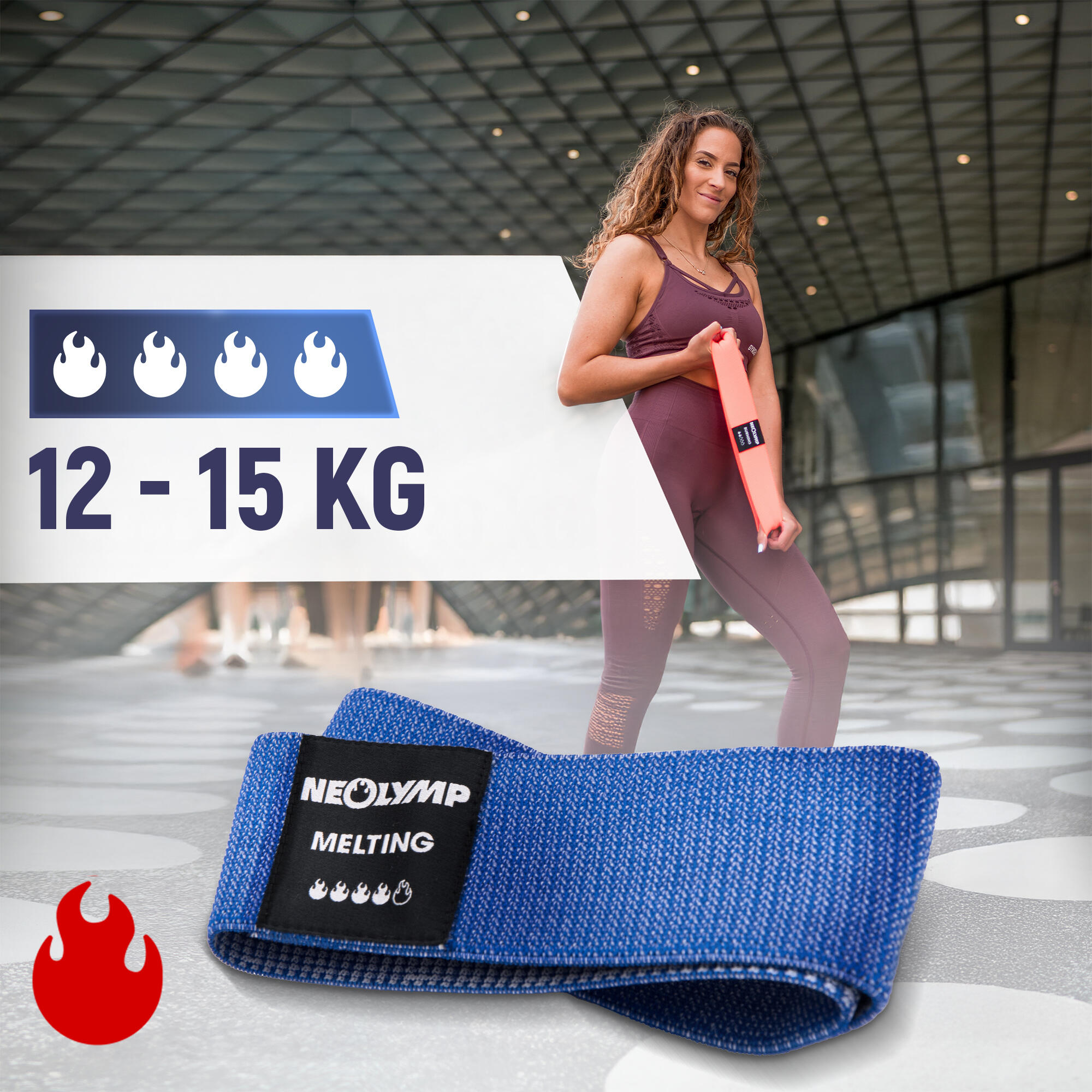 Kurze Fitnessbänder Stufe 4 – Hautfreundliche Mini Bands, robuste Mobility Bands 2/7