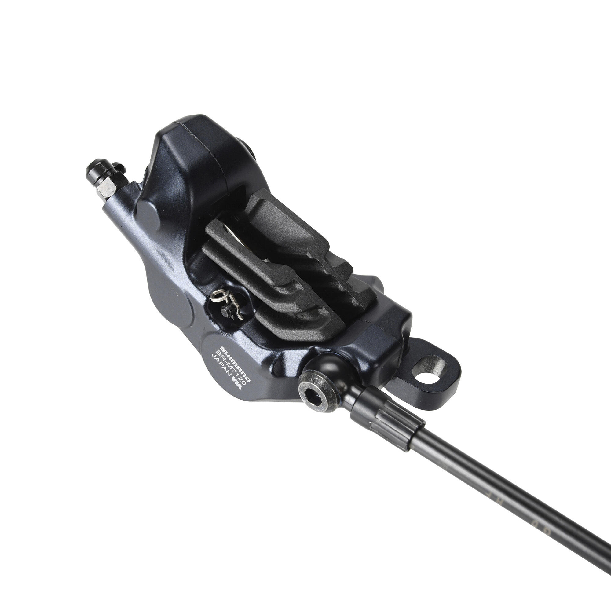 Travões hidráulicos traseiros a disco de 4 pistões Shimano SLX M7120 3/7