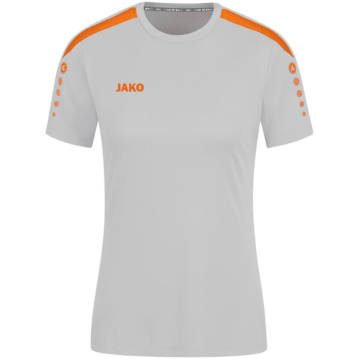 grau / orangefarben fluoreszierend