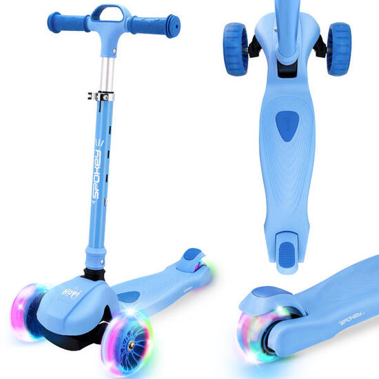 Hulajnoga balansowa dla dziecka ze świecącymi kółkami Spokey Hopi
