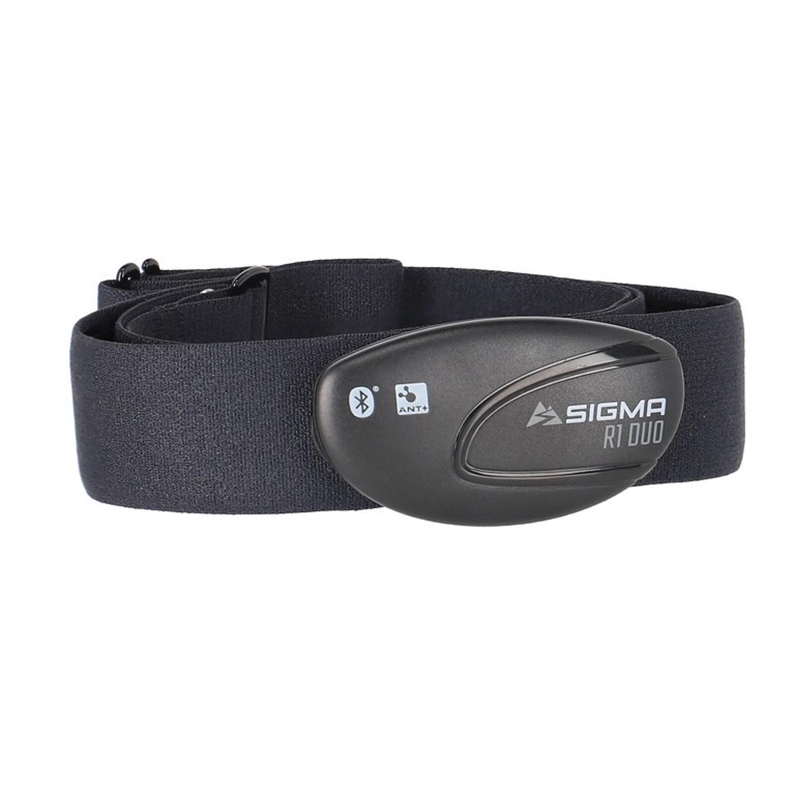 SIGMA SPORT Sigma R1 Comfortex+ ANT+/Bluetooth Correa de Pecho para Deportes