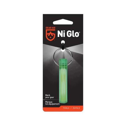 Marqueur phosphorescent Ni Glo vert rechargeable par lumière étanche robuste 10h