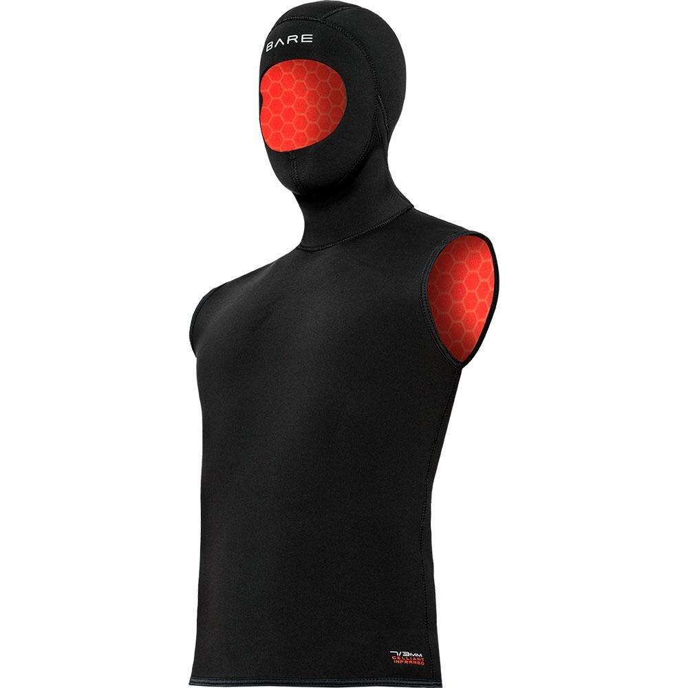 BARE Pánská vesta s kapucí ULTRAWARMTH 5/3mm