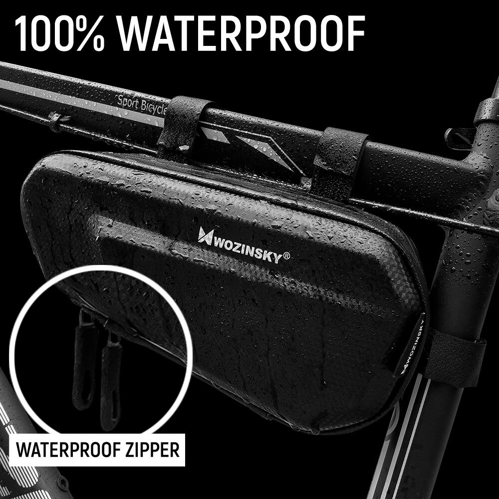 Rahmentasche Fahrradtasche Tasche für Fahrrad Wozinsky 5/8