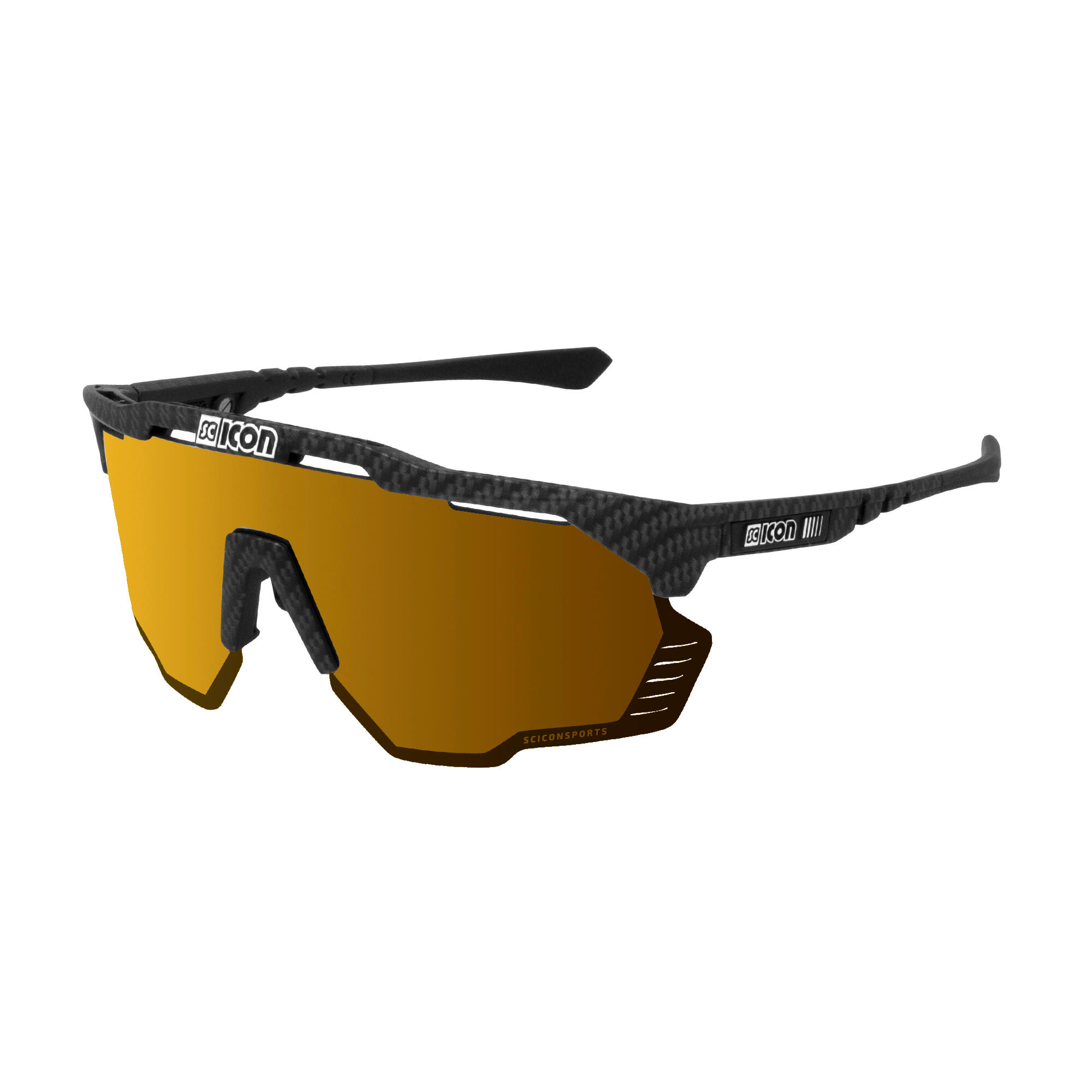 Scicon Sports - Aeroshade Kunken Lunettes De Soleil Performantes - Lunettes De Soleil - Marron|vert - Taille Unique - Decathlon