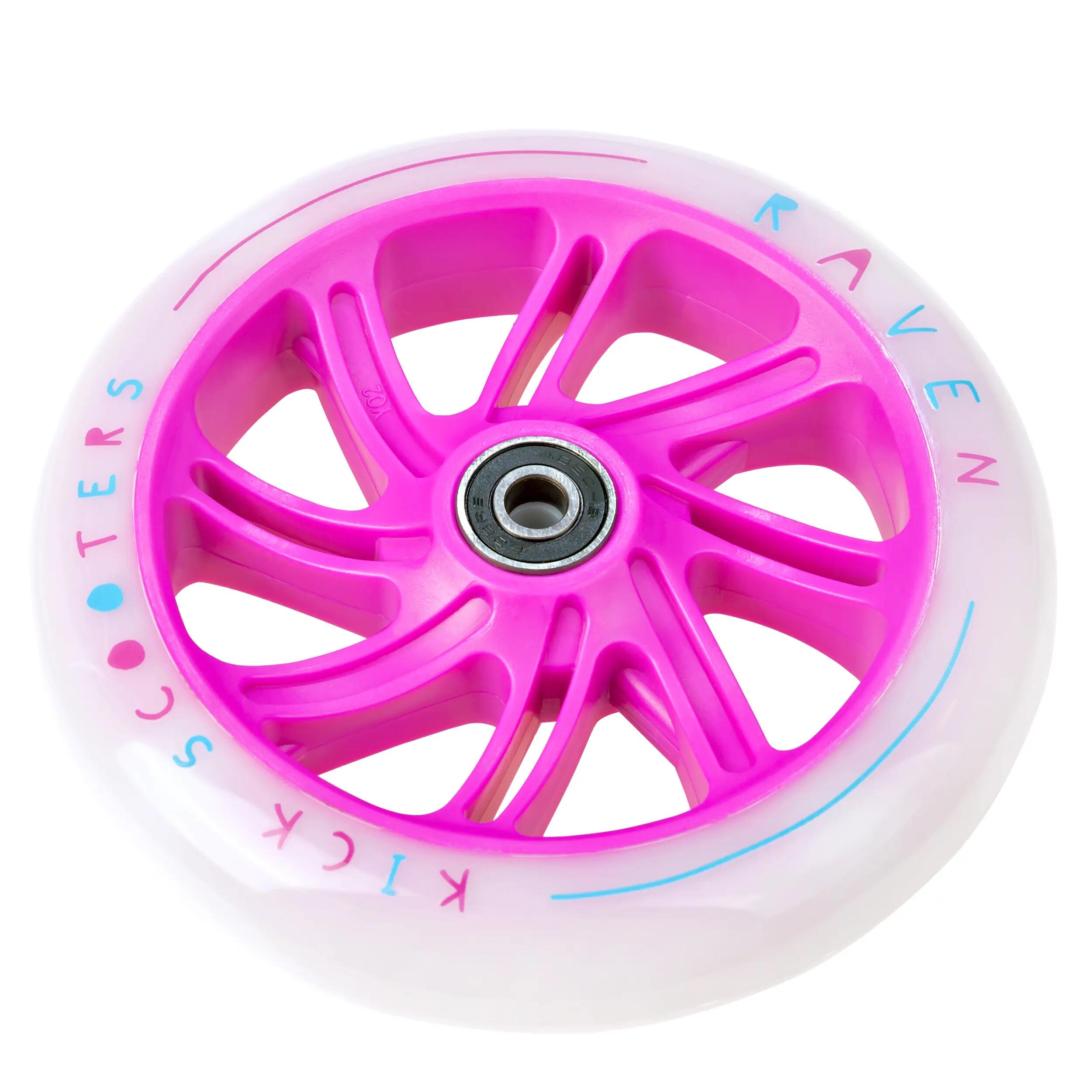 Świecące kółka do hulajnogi RAVEN Elena 145mm LED 2szt 4/5
