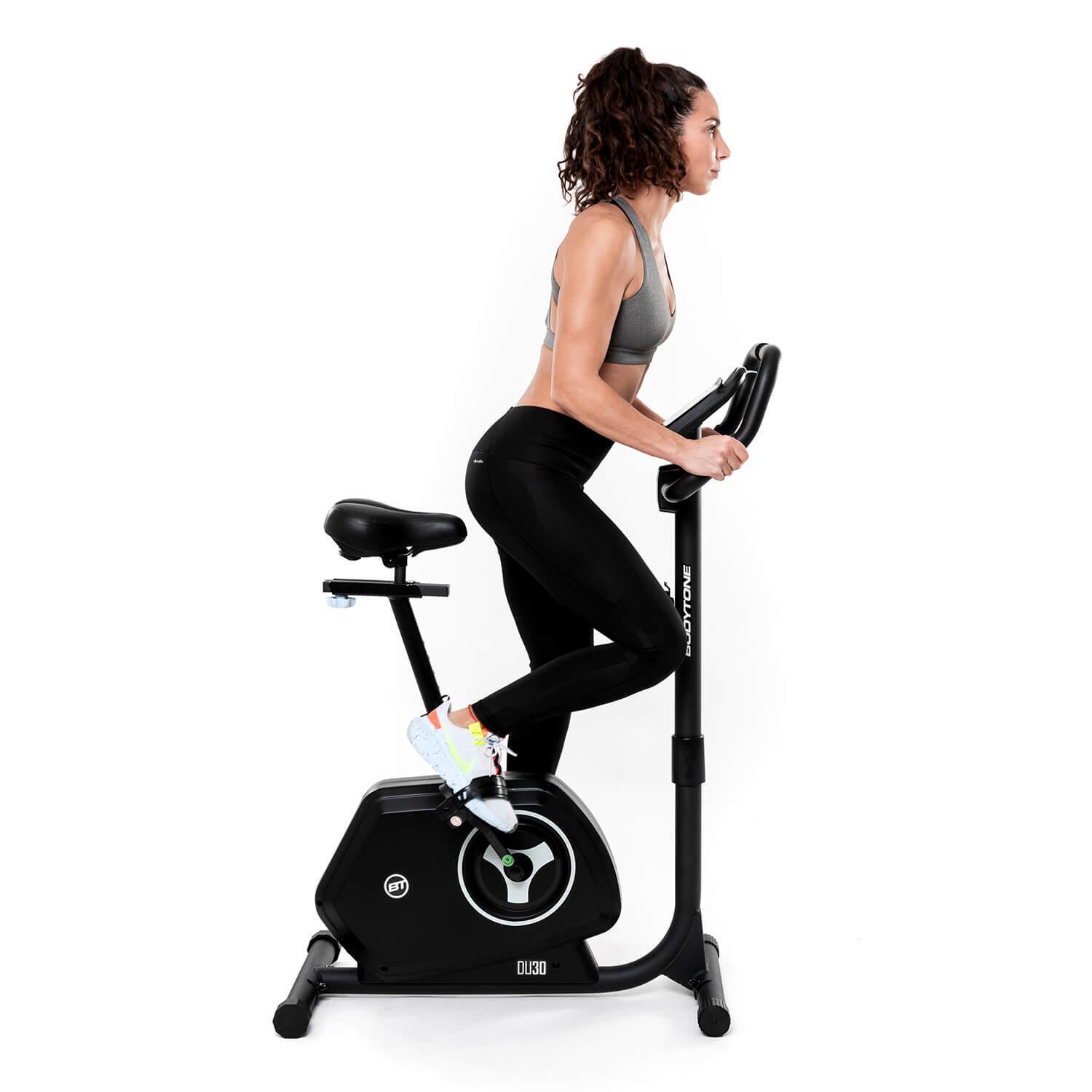 Smart Exercise Bike connettività Bluetooth, 12 programmi volante a incerciamento 4/7