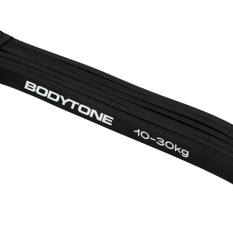 Faixa de potência profissional de baixa intensidade preta 10-30KG