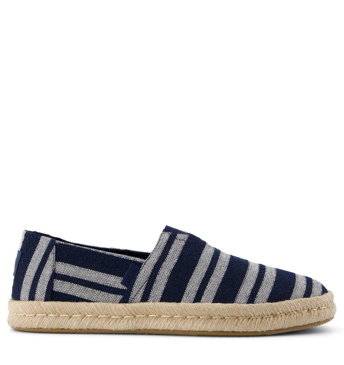 TOMS Alpargata Rope Textile Men's Navy Espadrilles