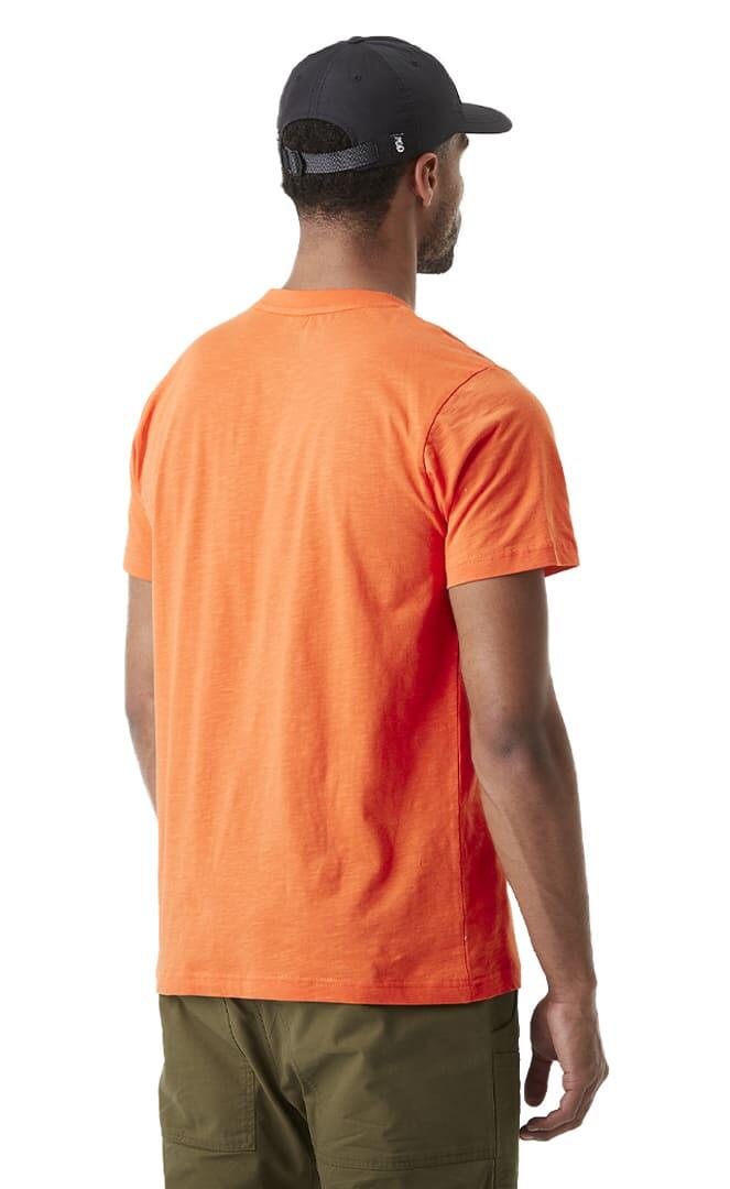 Camiseta Adak Homem Laranja Enferrujado 2/6