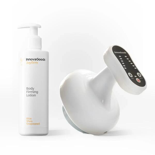 INNOVAGOODS Pack con Loción y Masajeador recargable de succión InnovaGoods