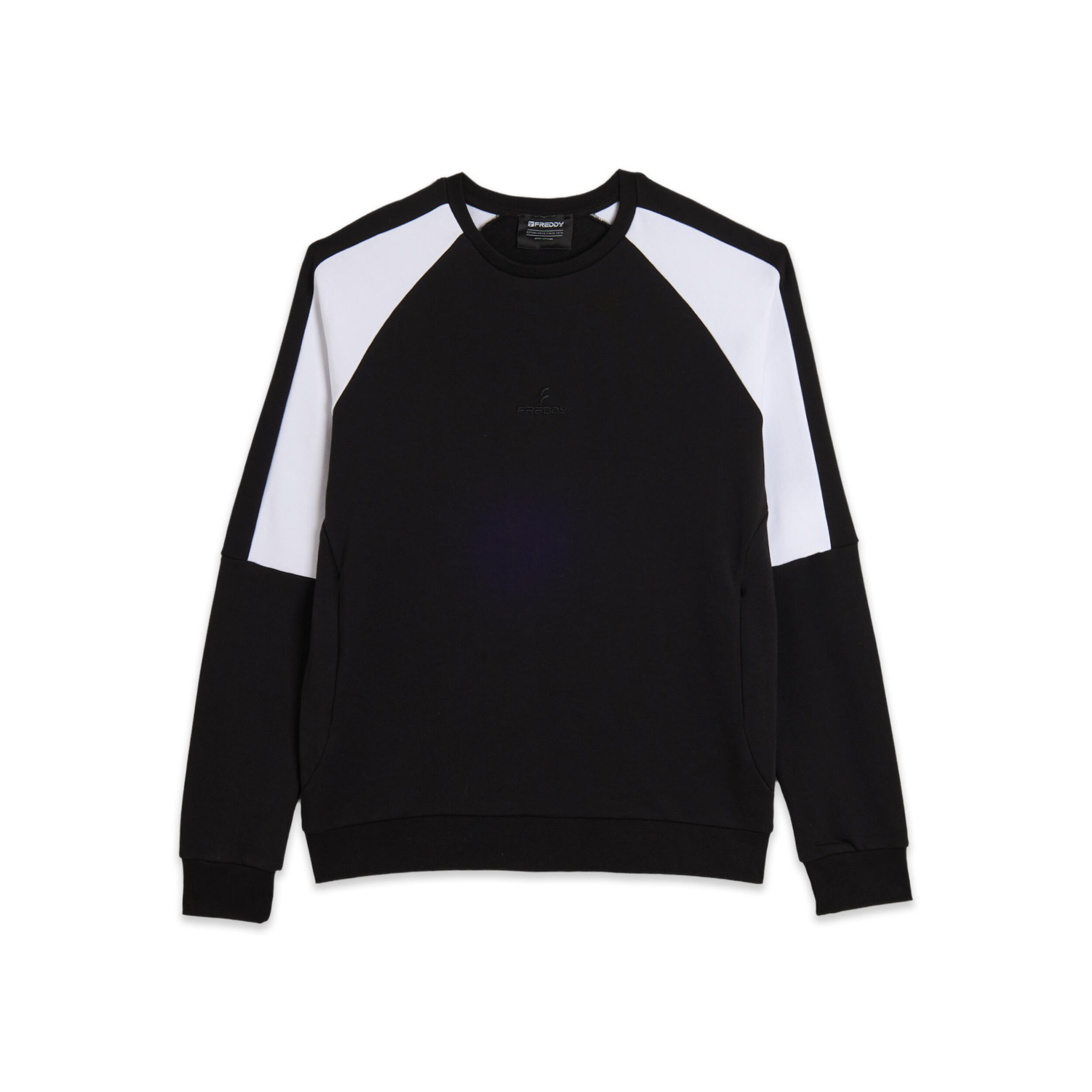 Freddy - Sweat-shirt À Col Rond Et Motifs Colorés - Sweat-shirt - Noir - Decathlon