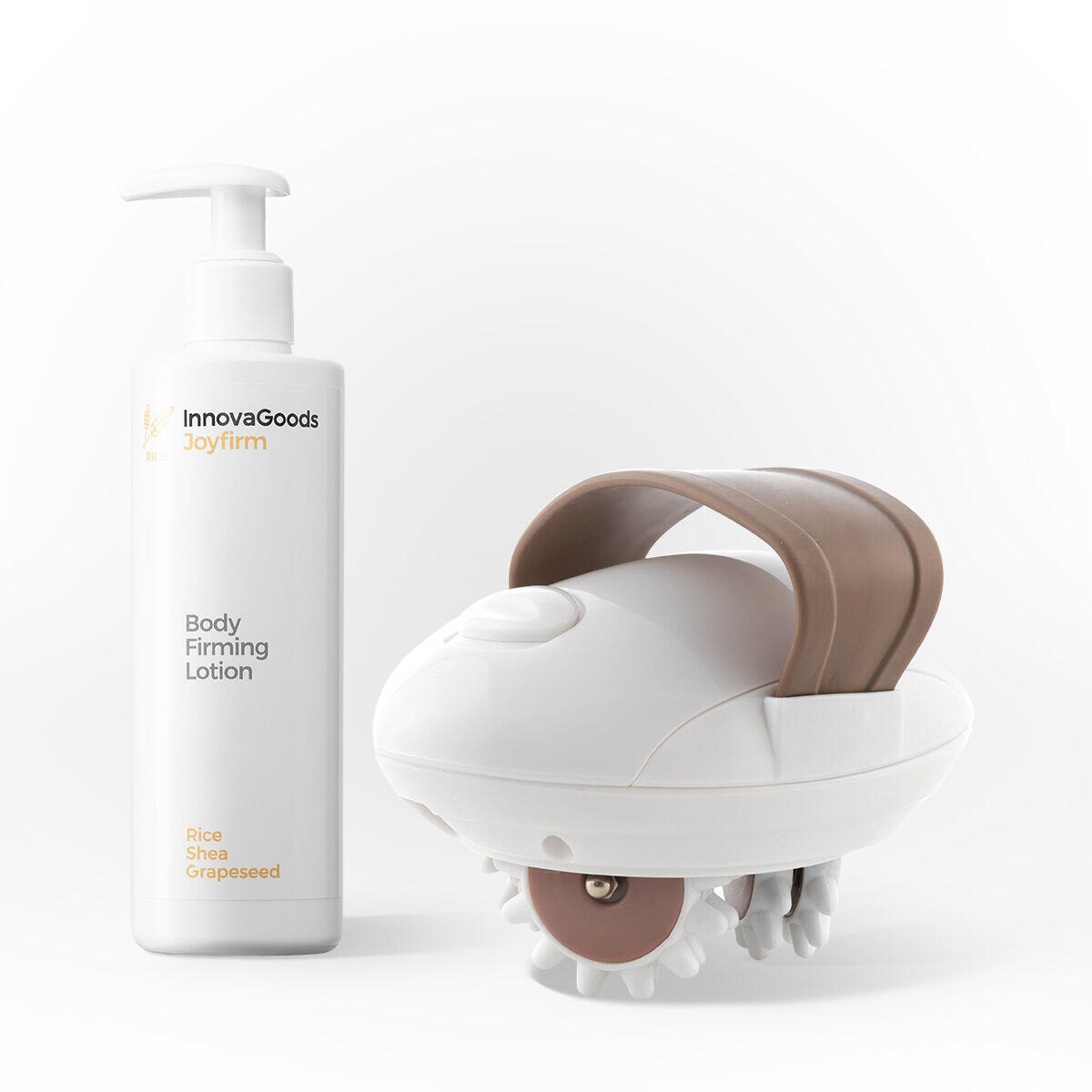 INNOVAGOODS Pack Tratamiento  Reafirmante InnovaGoods Masajeador Eléctrico Anticelulítico