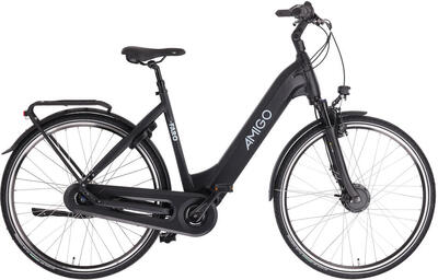 Amigo elektrische stadsfiets e-faro s3 28 inch 50 cm dames 7v rollerbrake