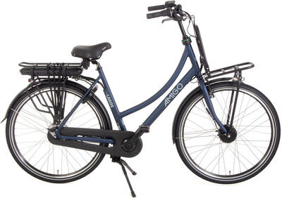 Amigo elektrische transportfiets e-lagos t3 28 inch 50 cm dames 7v rollerbrake