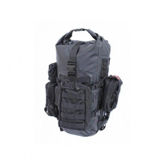 TORPEDO 12L Wasserdichter Rucksack - 12L - Schwarz