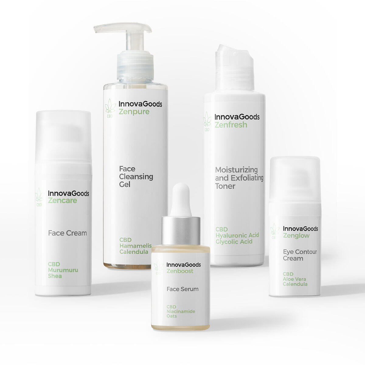 INNOVAGOODS Kit Routine Viso InnovaGoods Contorno Occhi 15 ml