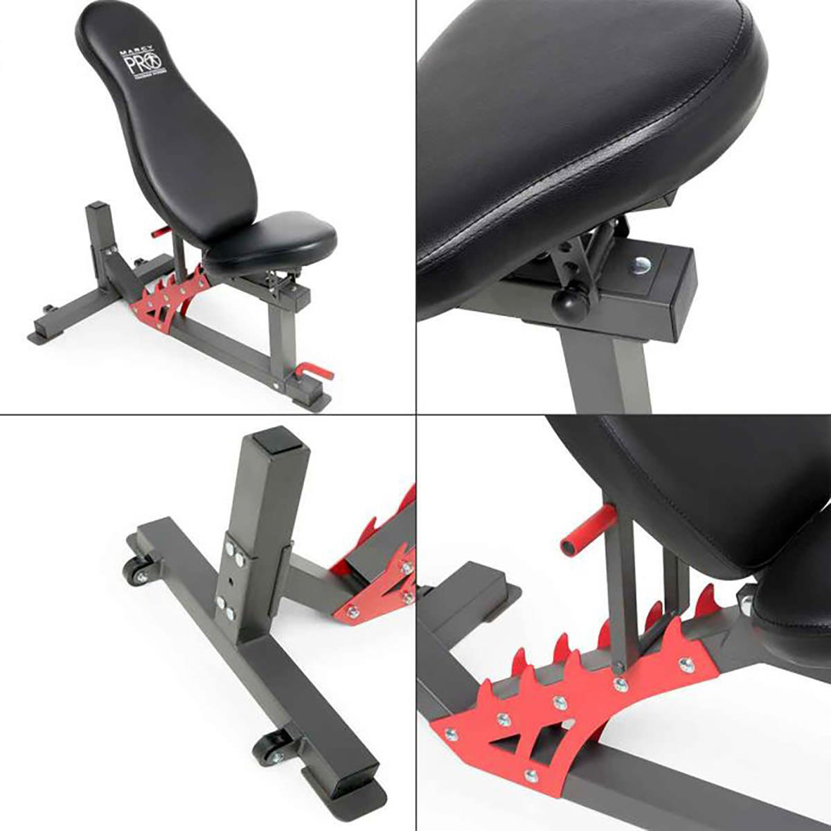 MARCY PRO SM4903 MULTI GYM CAGE SMITH MACHINE & ADJUSTABLE WEIGHT BENCH 7/7