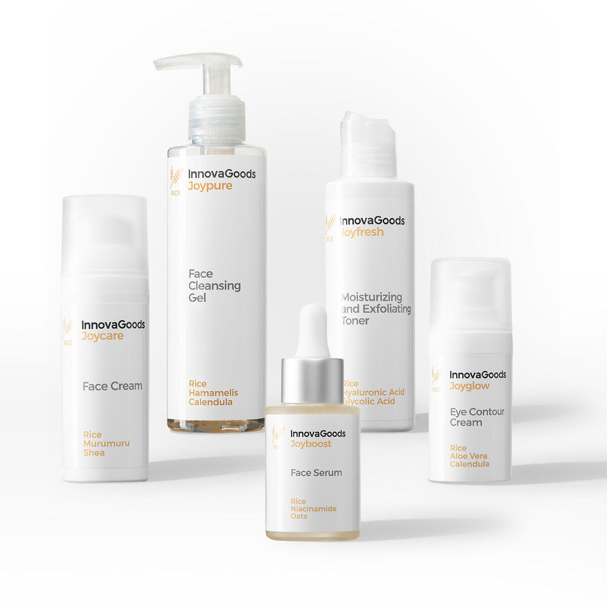 INNOVAGOODS Kit Routine Viso InnovaGoods Contorno Occhi 15 ml