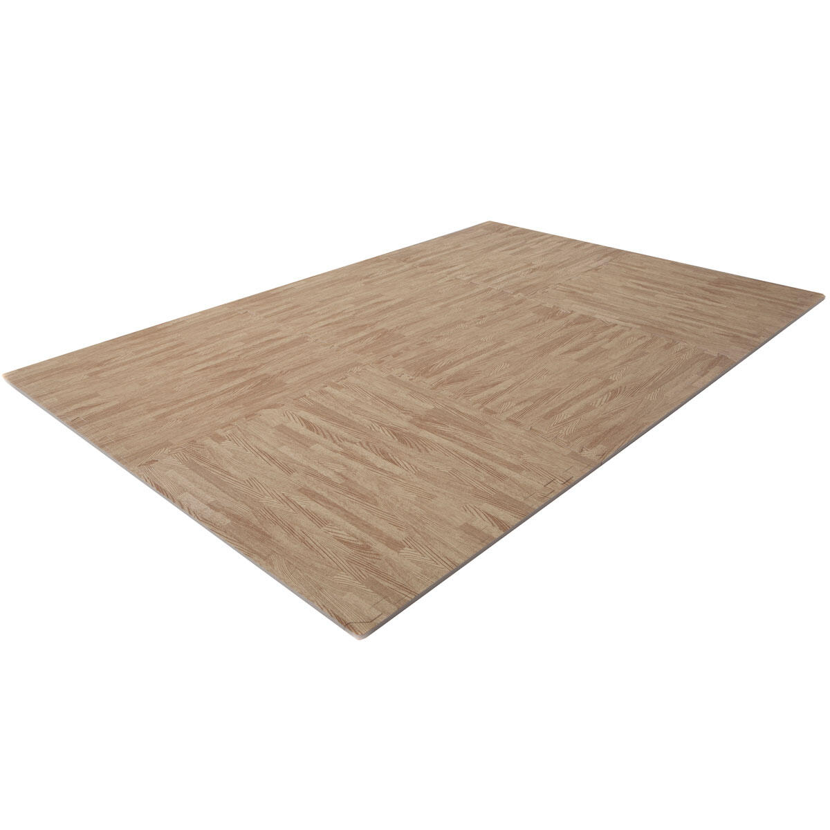 HAMMER Puzzlematte Holzoptik