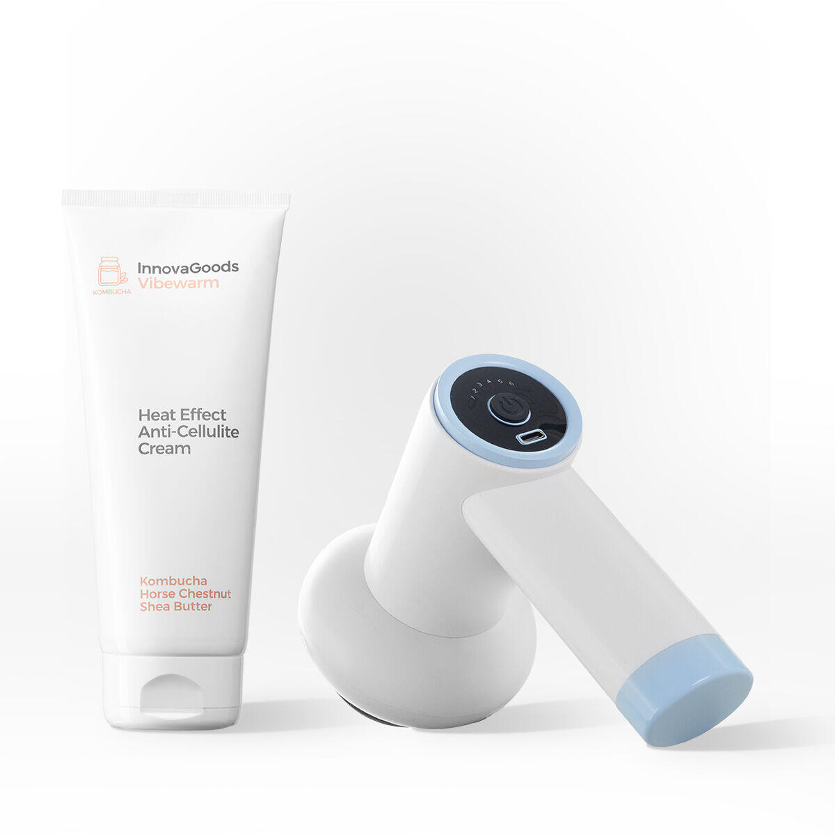 INNOVAGOODS Pack Tratamiento  Tonificante InnovaGoods Crema Anticelulítica Efecto Calor 200