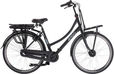 Amigo elektrische transportfiets e-lagos t2 28 inch 50 cm dames 3v v-brakes