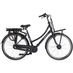 AMIGO Vélo transporteur électrique E-Lagos T2 28 Pouces 50 cm Femme 3SP V-Brake