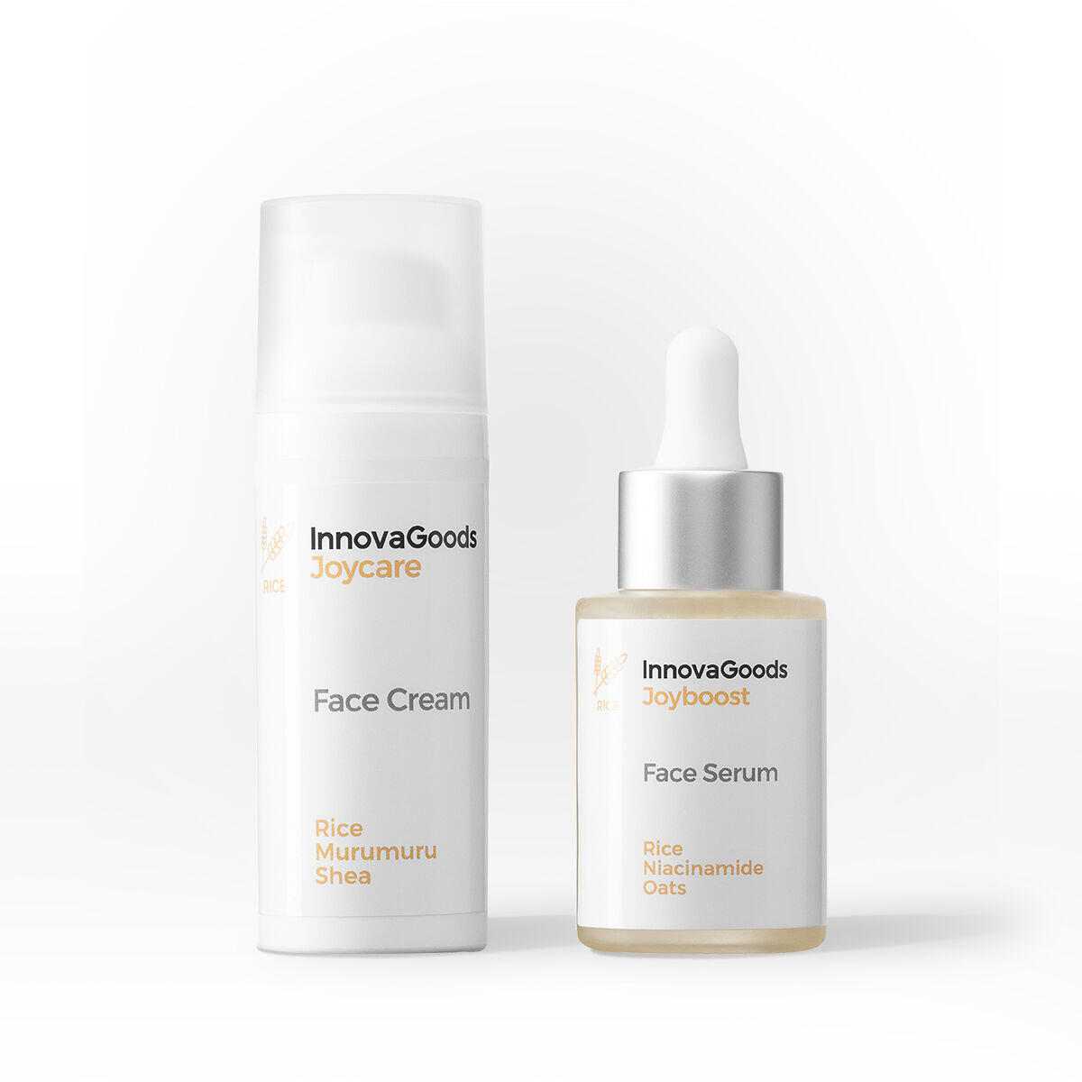 INNOVAGOODS Pack Duplo de Hidratação Facial InnovaGoods Sérum Facial 30 ml