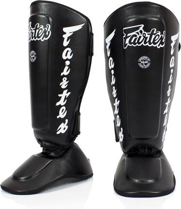 Protège-tibias Fairtex SP7 Pieds détachables Noir M