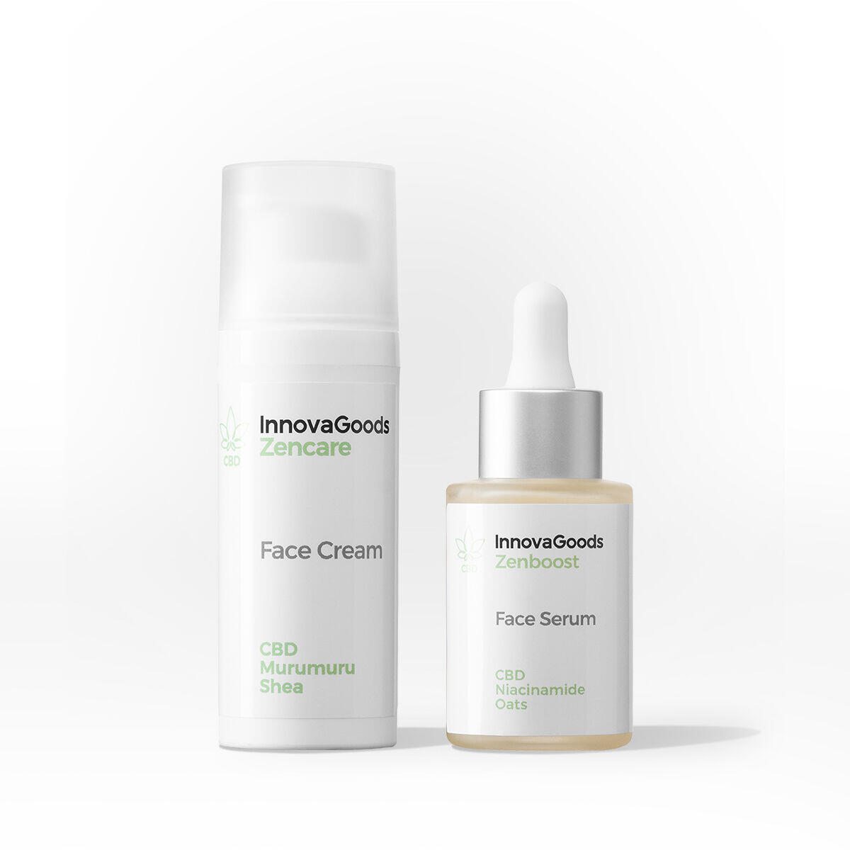 INNOVAGOODS Pack Duplo de Hidratação Facial InnovaGoods Sérum Facial 30 ml