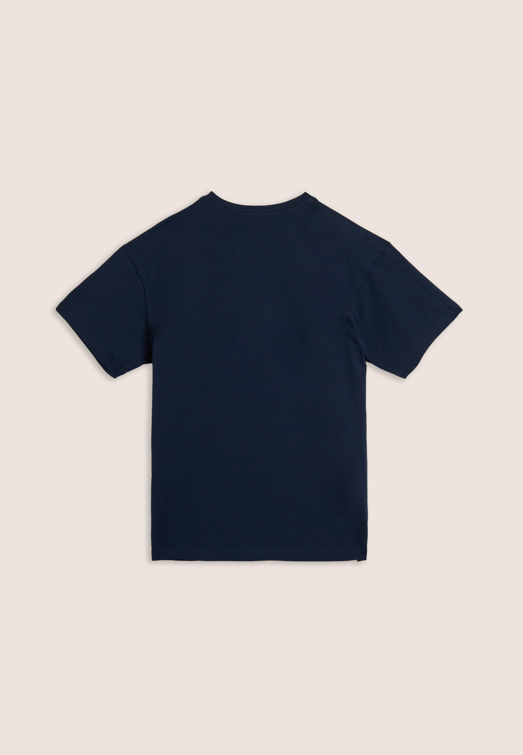 T-shirt con cuciture a blocchi e inserto a contrasto 2/3