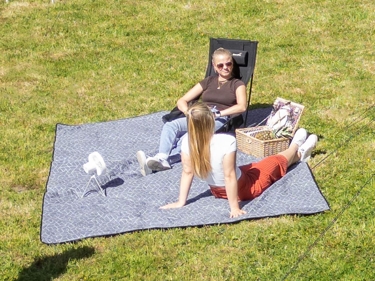 Tapis de tente Bredal - camping - 250x310cm - polyester Softtouch - étanche 3/8