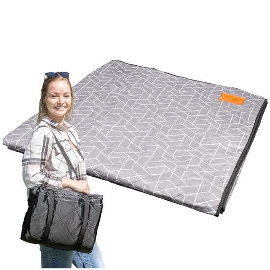 Zeltteppich Bredal - mit Softtouch-Polyester - wetterfest & wasserdicht