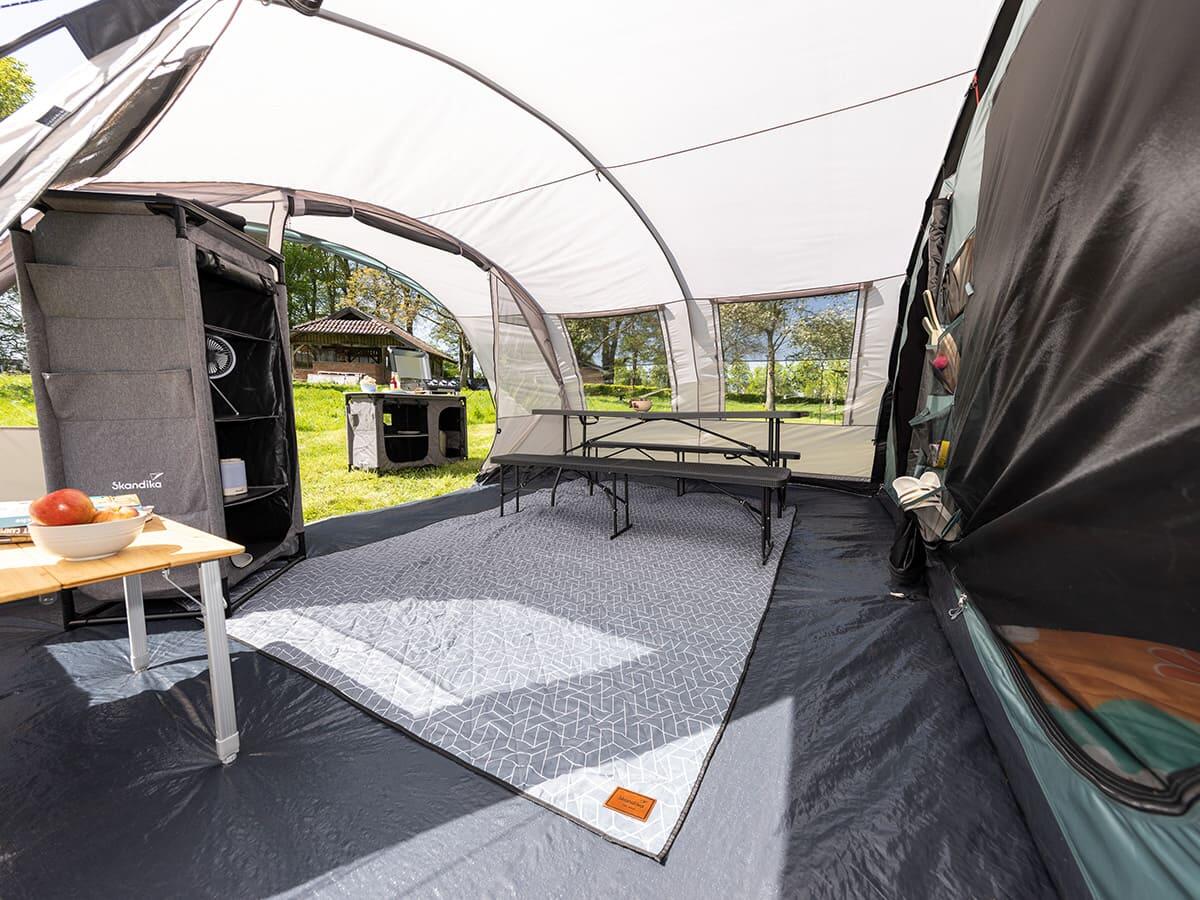 Tapis de tente Bredal - camping - 200x300cm - polyester Softtouch - étanche 6/8
