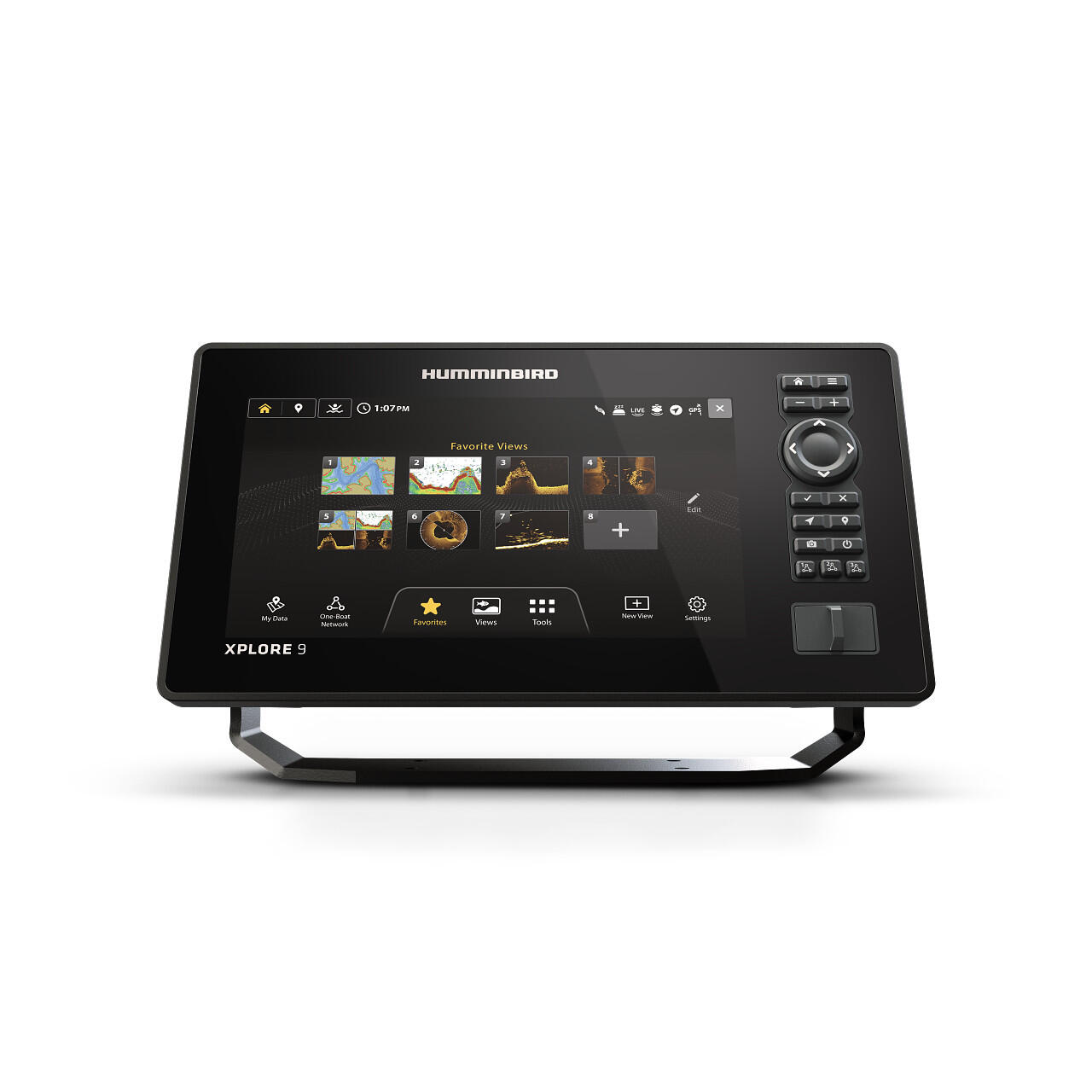 Combiné Tactile XPLORE 9 MEGA SIDE IMAGING+, Sonde TA  + T° 1/4
