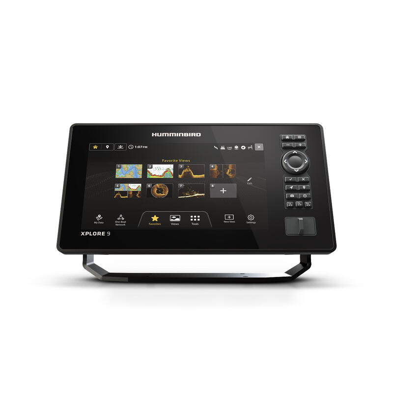 Combiné Tactile XPLORE 9 MEGA SIDE IMAGING+, Sonde TA  + T°