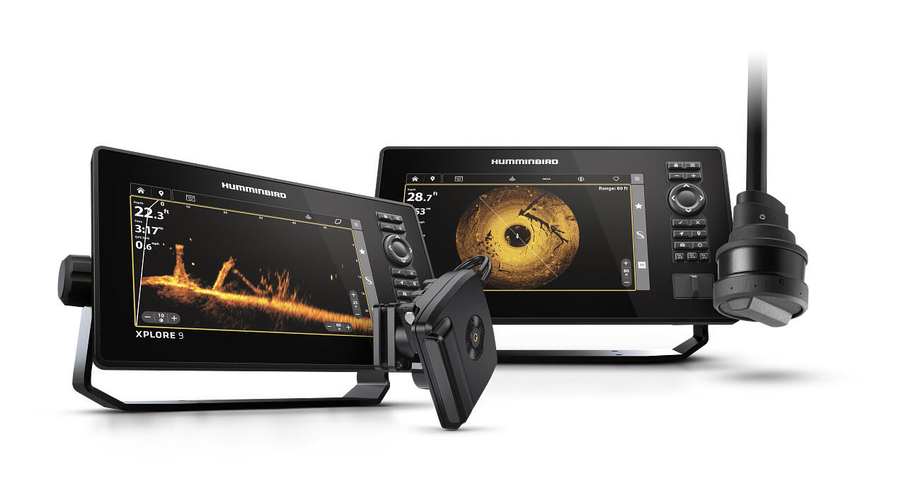 Combiné Tactile XPLORE 9 MEGA SIDE IMAGING+, Sonde TA  + T° 3/4