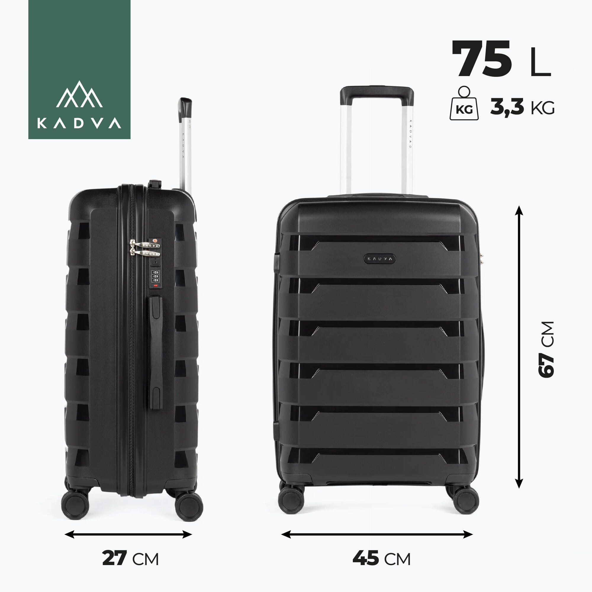 Valigia da viaggio KADVA Cayes 2/7