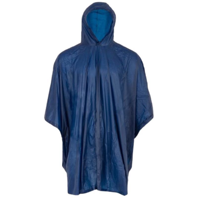 HIGHLANDER PONCHO B Wasserdichter Wander-/Biwakponcho - Blau