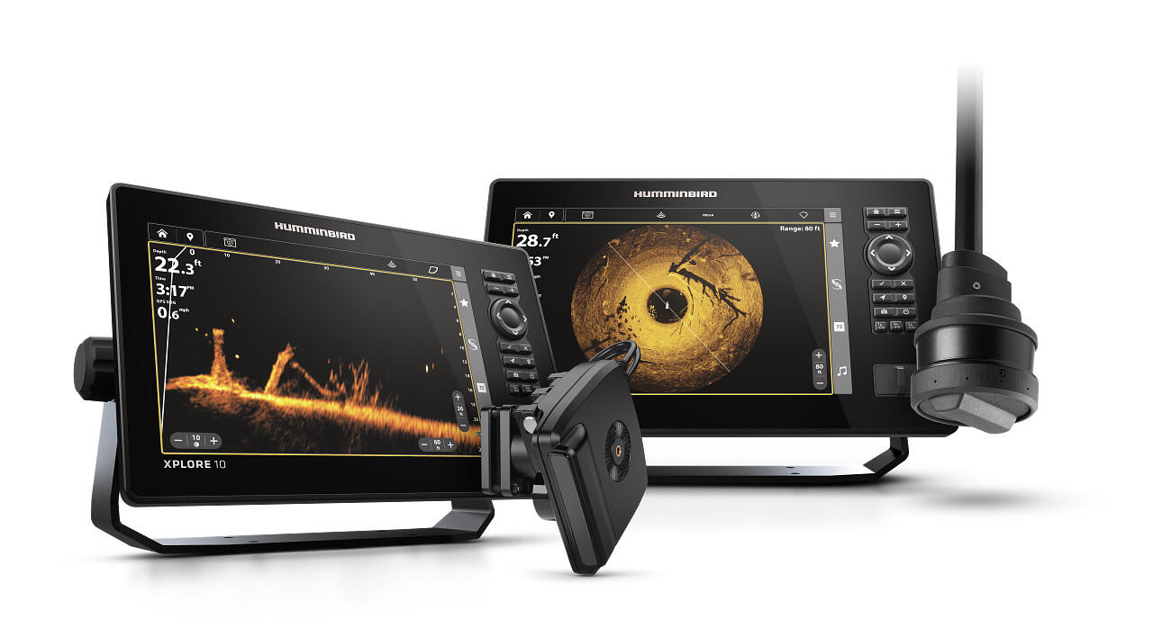 Combiné Tactile XPLORE 10 MEGA SIDE IMAGING+, Sonde TA  + T° 3/4