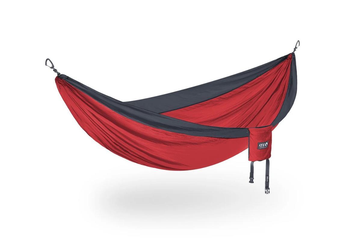 ENO Hamaca doble DOUBLENEST para senderismo, camping y vivac - Roja