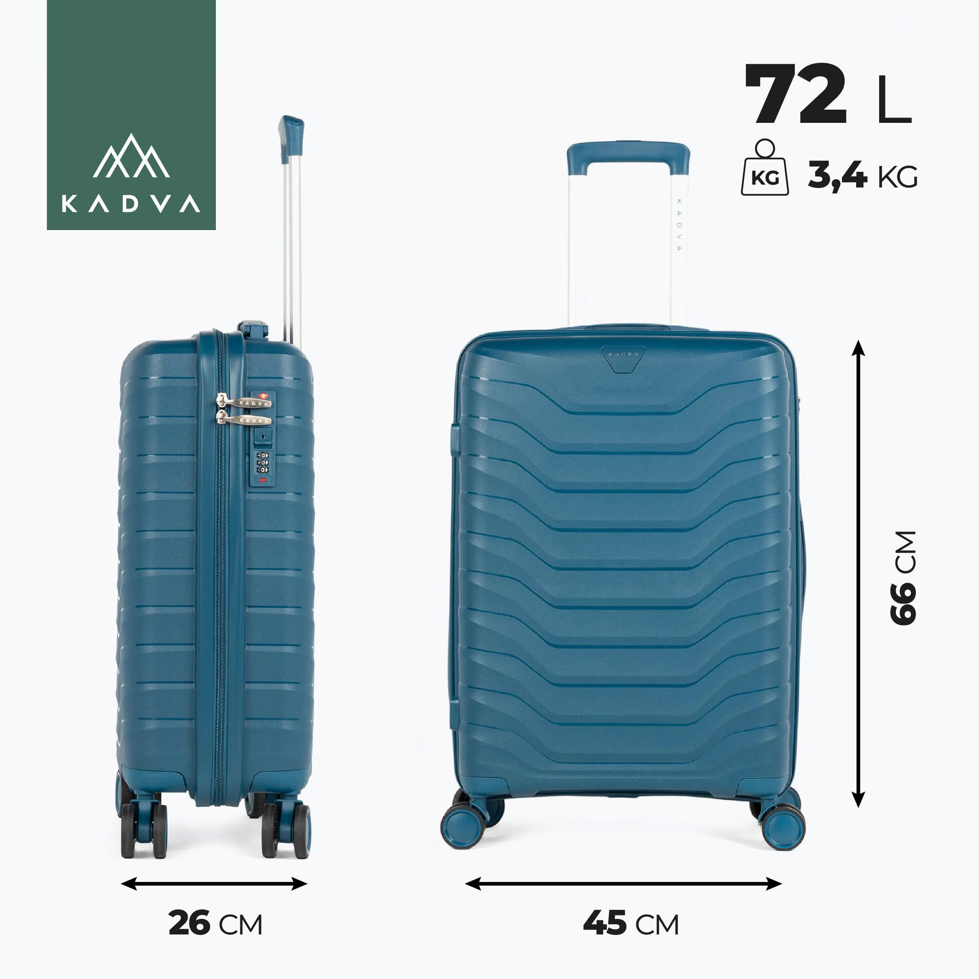 KADVA Sancho Reisekoffer 2/7