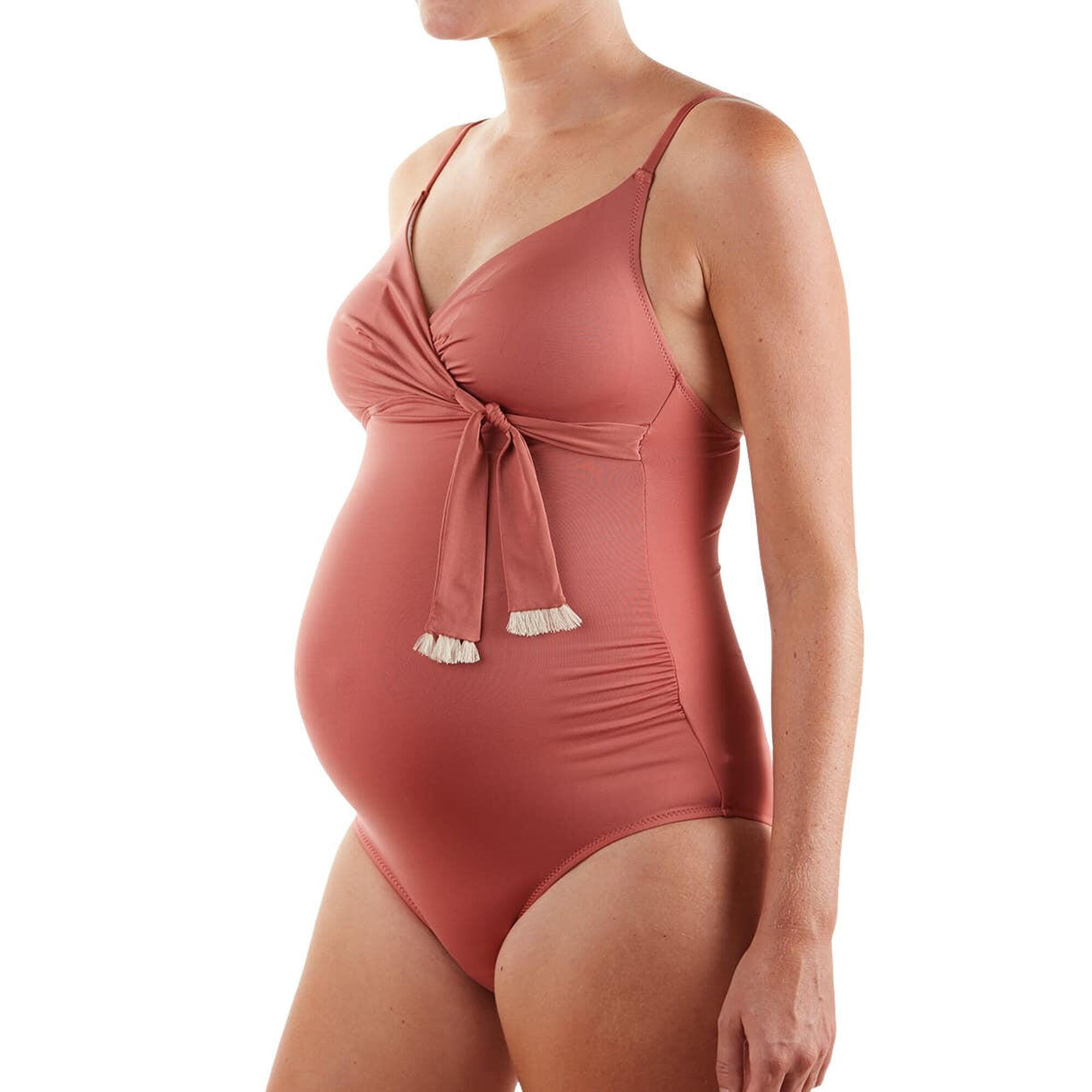 Cache Coeur - Maillot De Bain De Grossesse Manitoba - Maillot De Bain 1 Pièce - Rose - 38 S - Decathlon