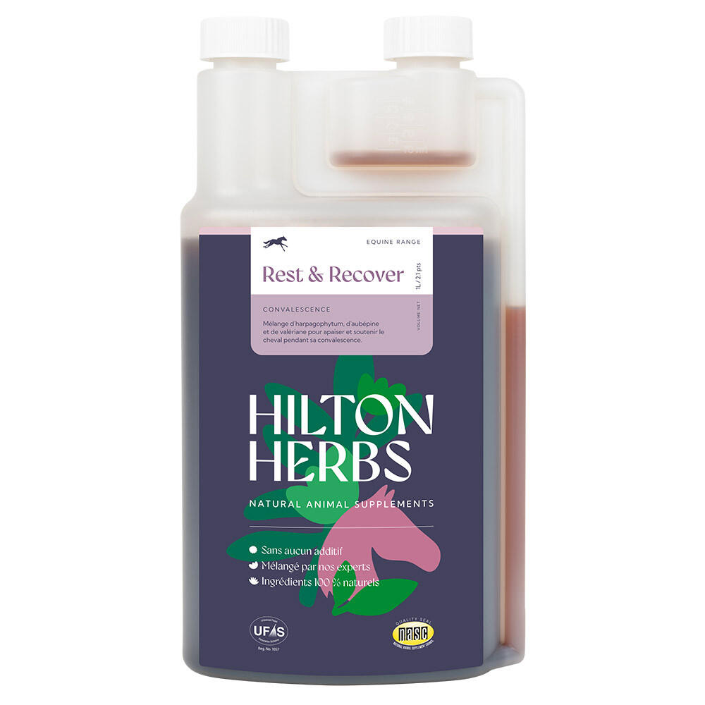 Hilton Herbs - Convalescence Et Calmant Cheval Rest & Recover Gold Hilton Herbs 1l - Argile - 1 L - Decathlon