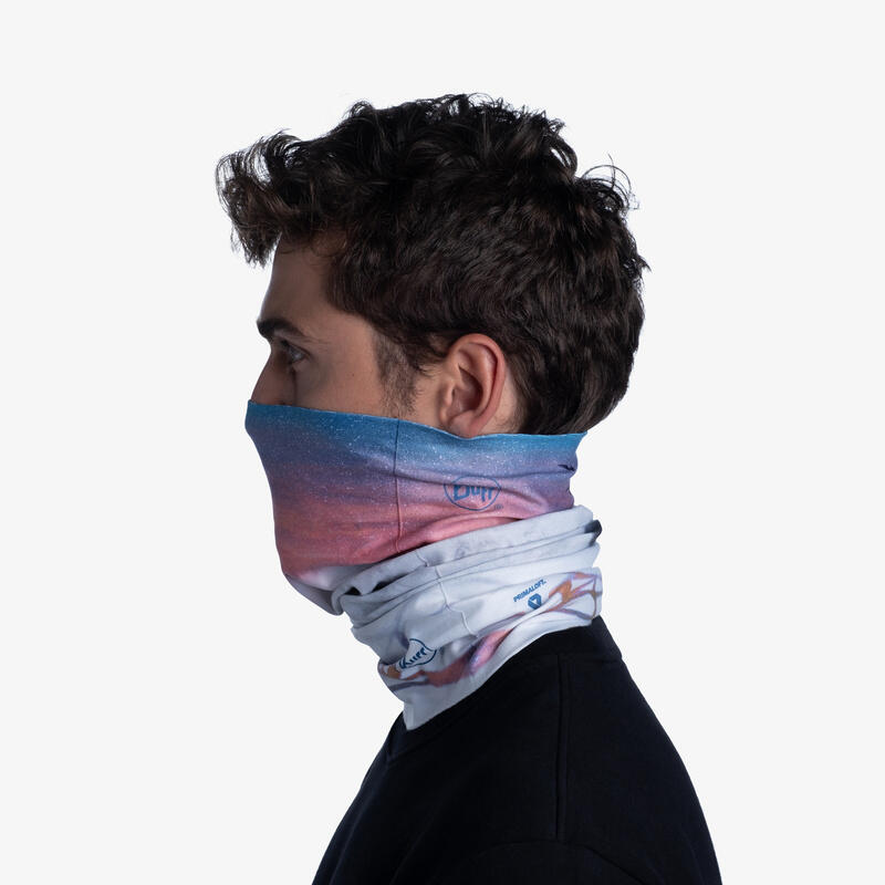 Komin narciarski unisex Buff ThermoNet® White Ocean