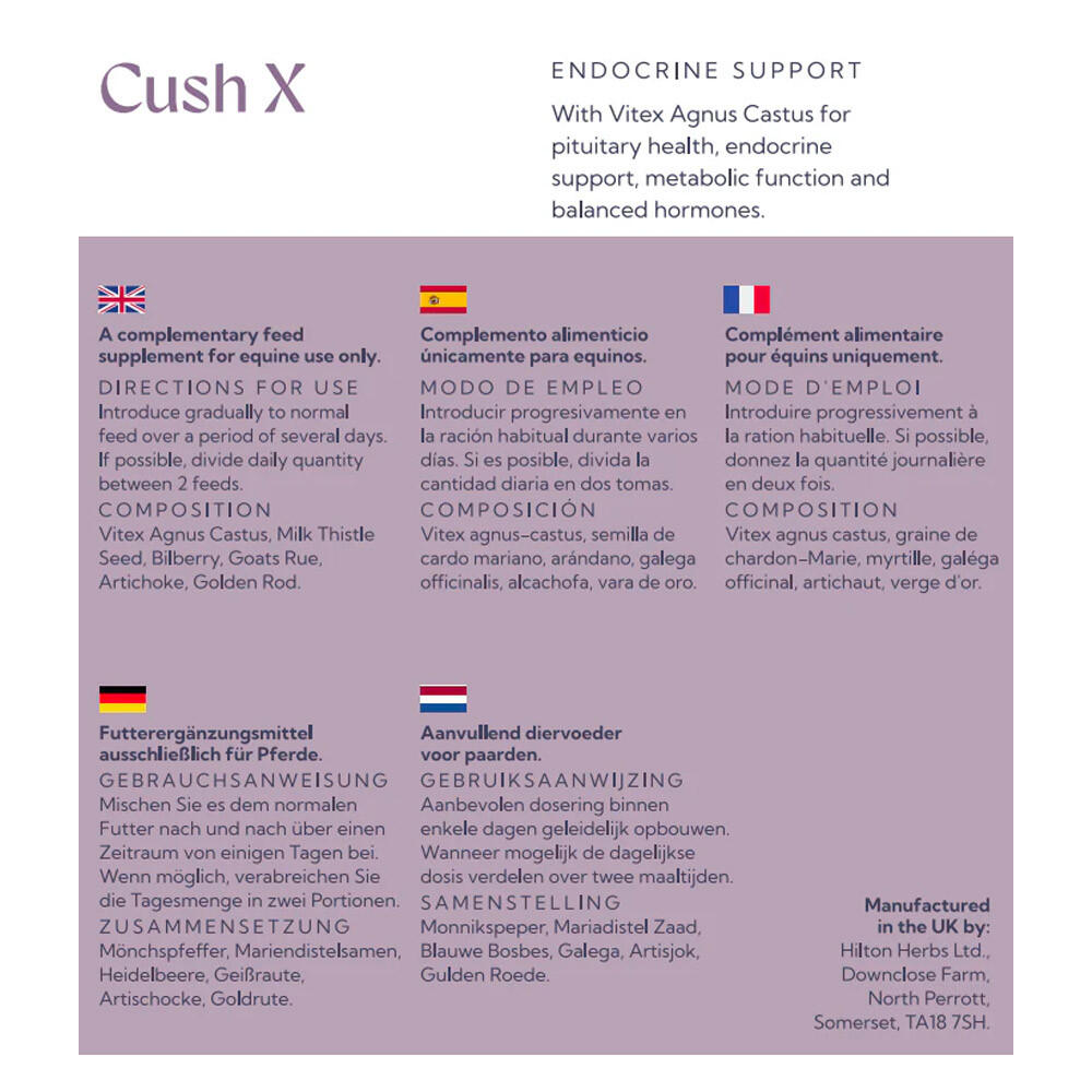 Cushing-syndroom paard Cush X Hilton Kruiden 1Kg 3/3