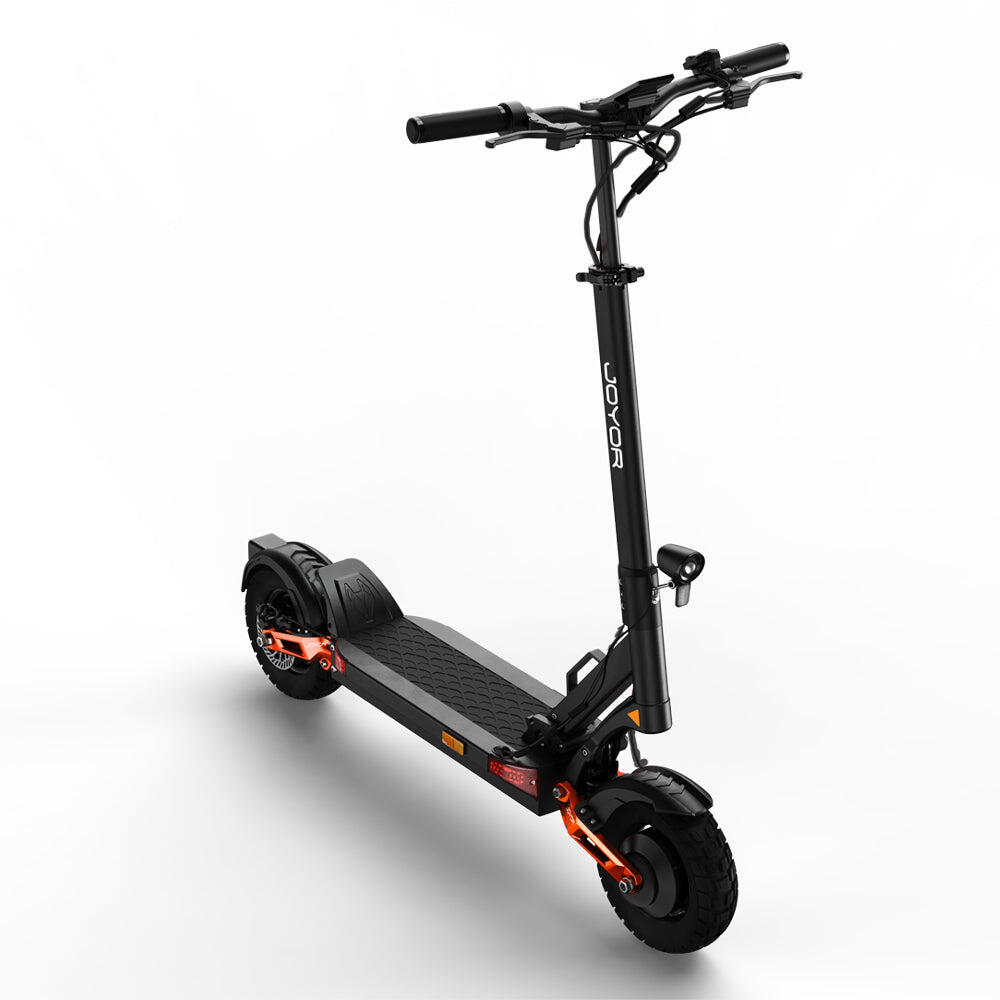 Triciclo elétrico JOYOR T10 preto + fechadura com combinação 4/7