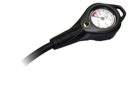 Apeks Manometer APEKS 360 Bar grau/klassischer Schlauch