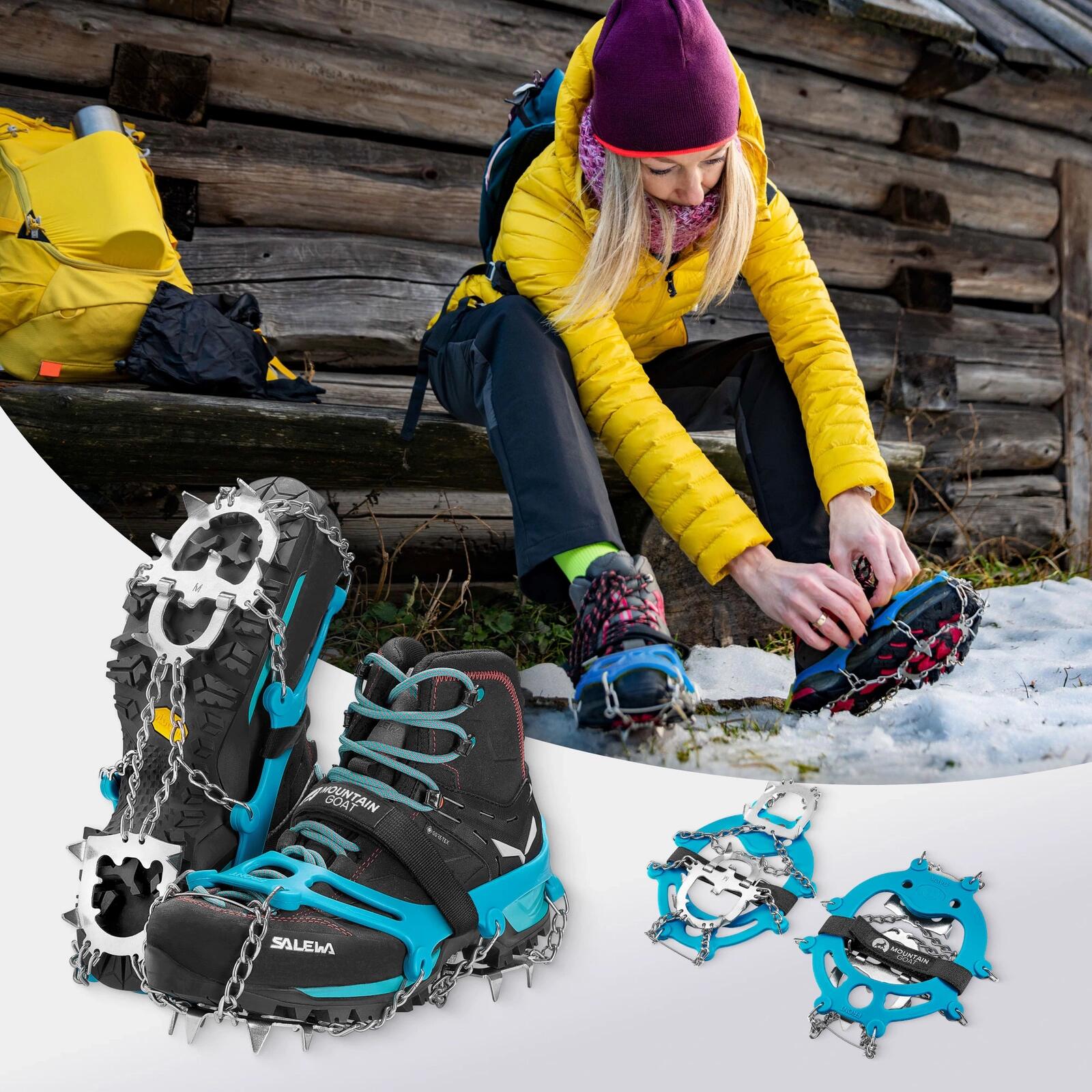 Bergspikes Mountain Goat Premium voor Wandelschoenen 7/7
