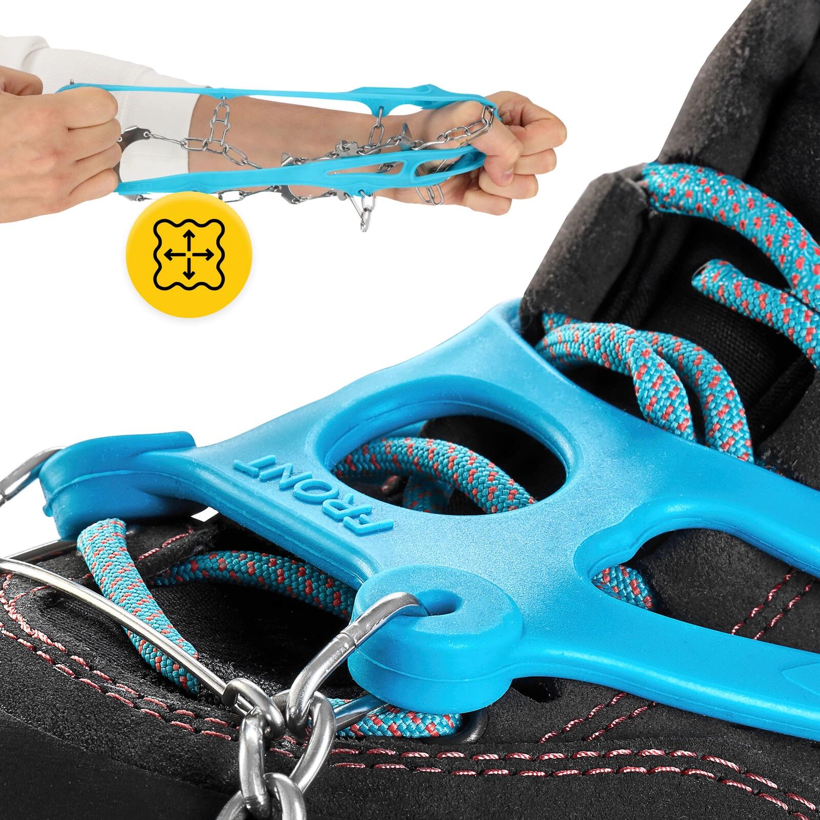 Bergspikes Mountain Goat Premium voor Wandelschoenen 4/7